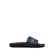 Load image into Gallery viewer, VALENTINO Slider in blue PVC