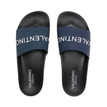 Load image into Gallery viewer, VALENTINO Slider in blue PVC